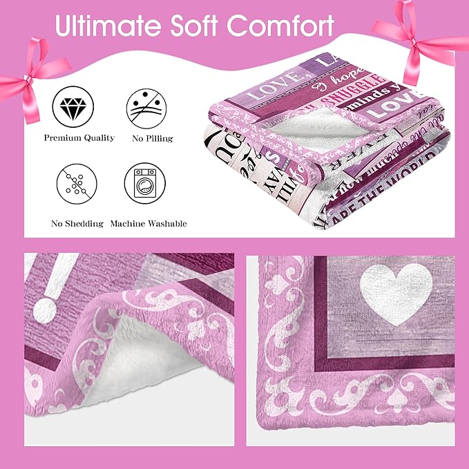 Best Gift for Grandma, Grandma Gifts from Granddaughter Grandson, Grandma Birthday Gift from Grandkids, Grandmother Gifts,Grandma Gift for Christmas Mothers Day, Grandma Blanket Gift 60"X 50"