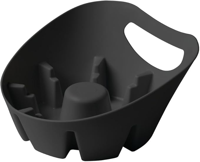 Plumb Craft MAXCLEAN Plunger Tray Black, Universal Design for Most Plungers