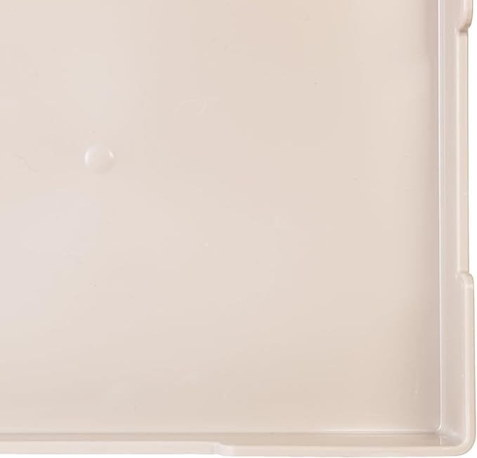 Really Good Stuff Plastic Trays - Tan, 6 Pack