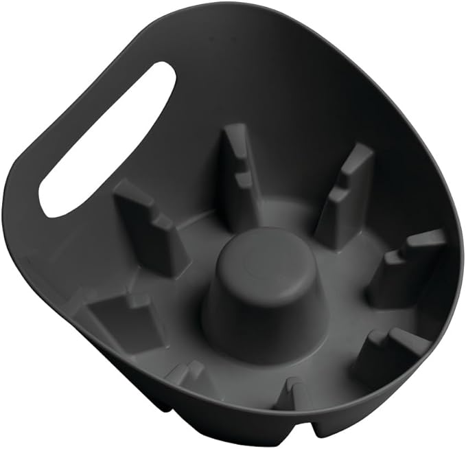 Plumb Craft MAXCLEAN Plunger Tray Black, Universal Design for Most Plungers