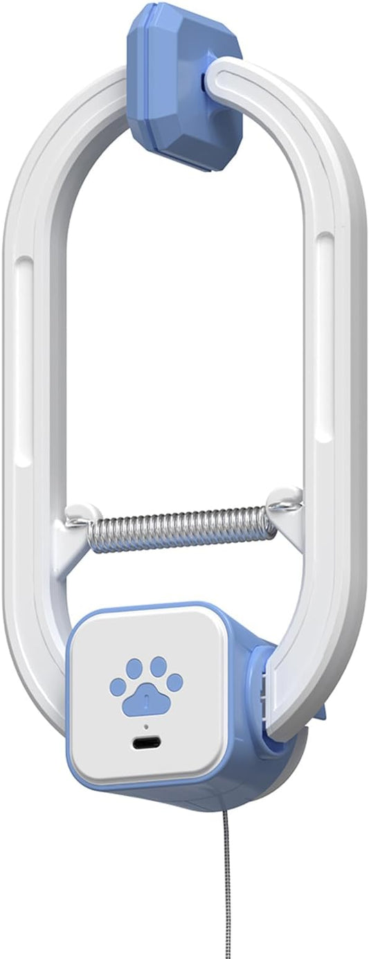 Interactive Cat Toy, Flapping Bird & Rotating Feather Teaser for Indoor Cats, Hanging Doorway Cat Toys with Fishing Pole for Exercise, Boredom Relief & Fun Games