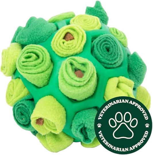 Reggie Forager Ball for Dogs | Interactive Treat Dispensing Toy for Mental Stimulation | Reduces Boredom, Stress & Hyperactivity | Enrichment Ball for All Dog Breeds & Sizes | Durable & Washable