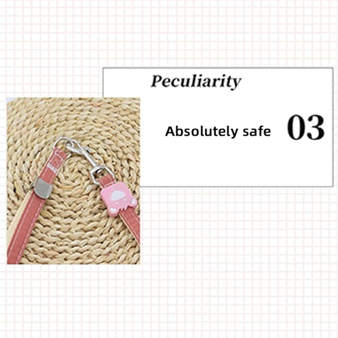 Pink Sunflower Y-Harness Leash for Small Dogs & Cats - Adjustable Pet Lead (3.3-22lbs), 5ft Reflective Safety Leash with Padded Vest, Chihuahua/Yorkie/Pomeranian (S（3.3-11ib）)