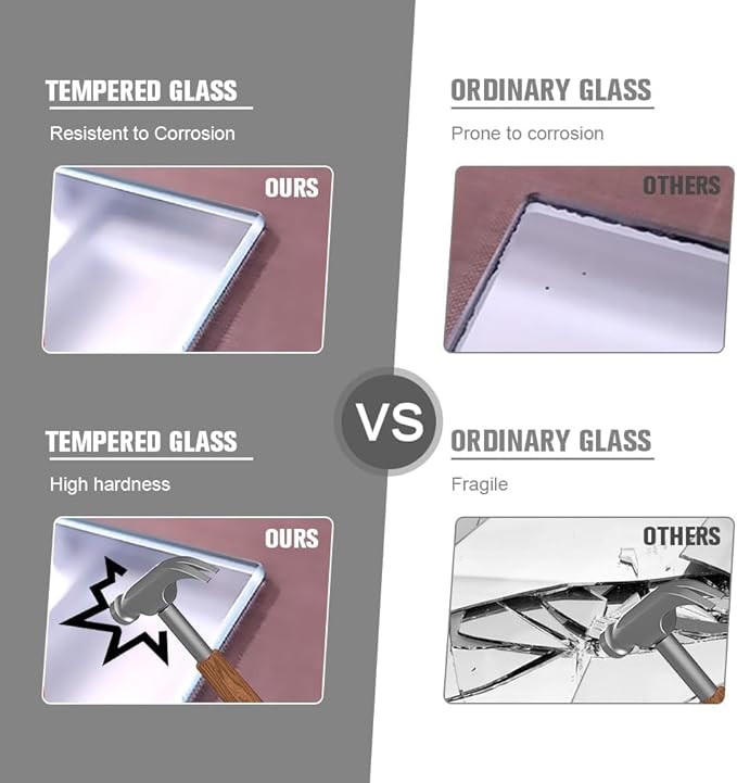 26inch Round Medicine Cabinet with Lights,Led Medicine Cabinet with Demister,Illuminated Bathroom Mirror Cabinet,Dimmable,Anti-Fog,3 Color Temperature,White