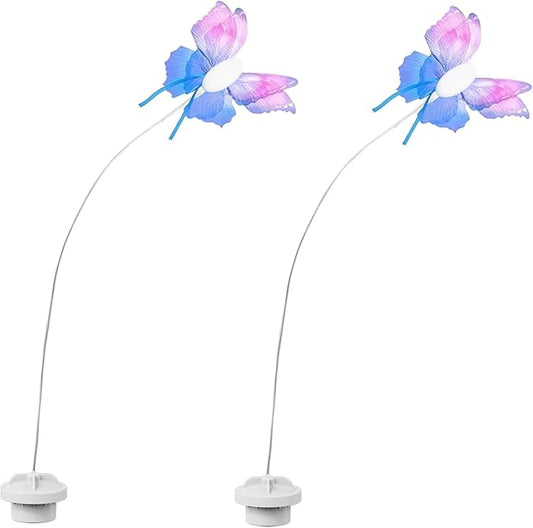 Interactive Cat Toys for Indoor Cats,Replacements (2 Wire Butterflies)