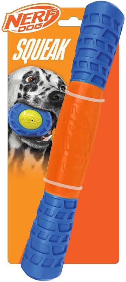 11.5in TPR EXO Squeak Stick - Blue/Orange