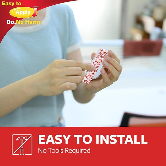 Wall Hooks for Hanging 20 Medium Hooks, Heavy Duty Wall Hooks with 20 Strips, Damage Free Adhesive Hooks for Key Holder, Coat, Door, Shower Hanging