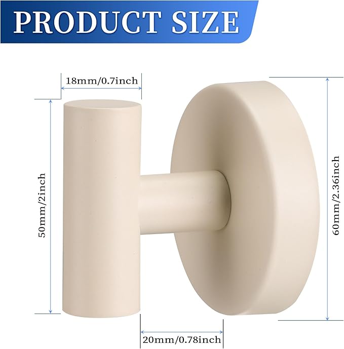 Heavy Duty Reusable Suction Cup Hooks for Shower - No Drill Bathroom/Glass/Mirror/Tiles & Metal Surfaces,and Smooth Non-Porous Surfaces for Towels, Robes, Loofahs (4, Milk White)