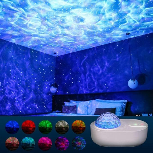 Galaxy Projector for Bedroom,10 Colors Star Projector with Bluetooth Speaker,Remote & Timer,5 White Noise Led Lights for Bedroom,Kids Night Light for Room Decor,Birthday Christmas Housewarming Gifts