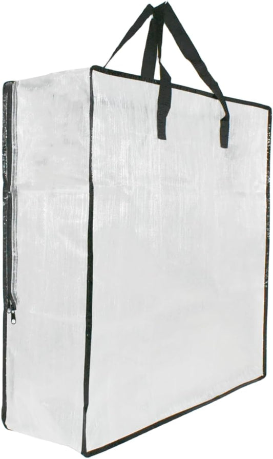 GONGKANGYUAN 25 Gallon Large Clear Storage Bags with Zipper and Handles, Blanket Bags for Closet Storage, Underbed Storage Organizer for Clothes Pillow Bedding Christmas Wreath