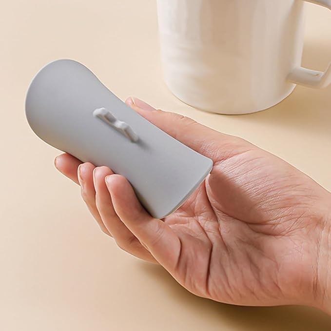 6 PCS Silicone Cup Covers Silicone Cup Lids Anti-dust Airtight Seal Lids Silicone Mug Cover Creative Mug Lids Reusable Silicone Coffee and Tea Cup Lids for Mugs Tea Cups Coffee Cup