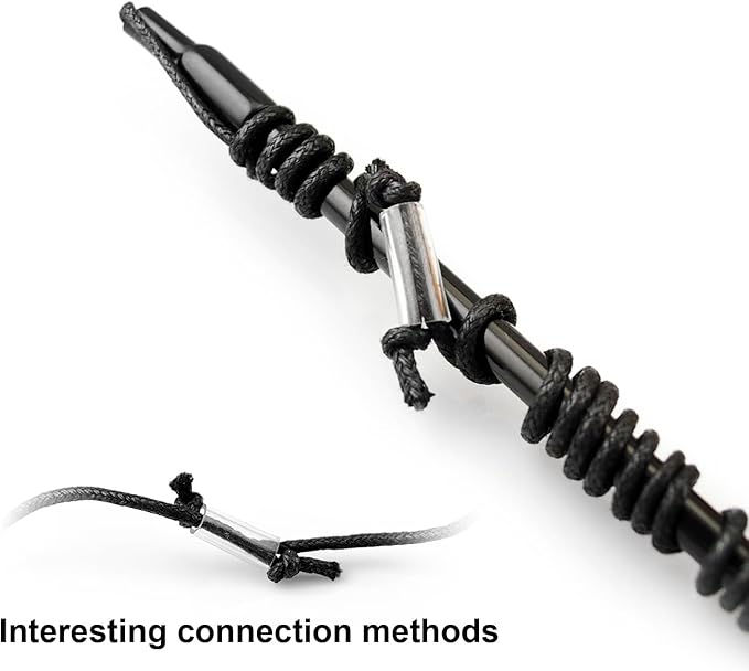 TTcat 2 Pcs Cat Wand Toys Natural Feather Stick Toys,31.5” Extra Long Teaser Wands and 4 PCS Feather Refills,Interactive Toys for Indoor Cat and Kitten.