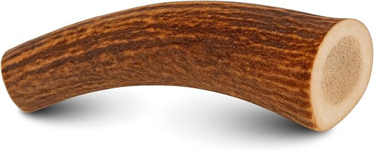 WhiteTail Naturals - Deer Antlers for Dogs - Long Lasting Antler Dog Chews - Crafted in USA, Naturally Shed Antler Dog Bones for Aggressive Chewers (Thick-Medium- 1 Pack)