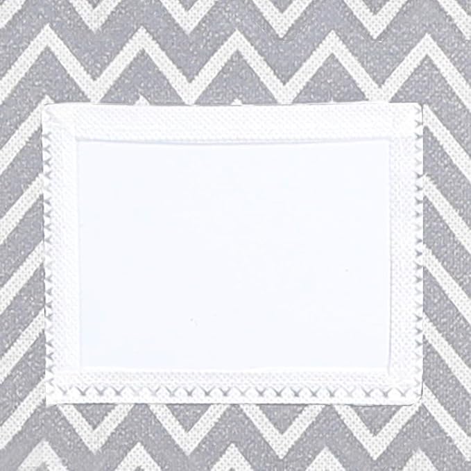 MAX Houser Fabric Cloth Storage Bins,Foldable Storage Cubes Organizer Baskets with Dual Handles for Home Bedroom Storage,Set of 6 (Grey)