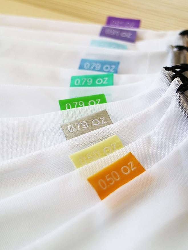 purifyou Set of 9 Reusable Produce Bags, Heavy Duty Washable Mesh Grocery Bag with Drawstring, Ideal for Farmers Market, Beach, and Refrigerator Storage (Extra Large, Large, Small)