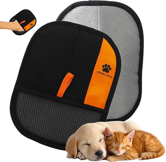 Pet Hair Removal Glove - Electrostatic Fur Remover Mitt for Dogs and Cats, Reusable Washable Pet Hair Remover Tool for Furniture, Couch, Carpet, Car Seat, Laundry