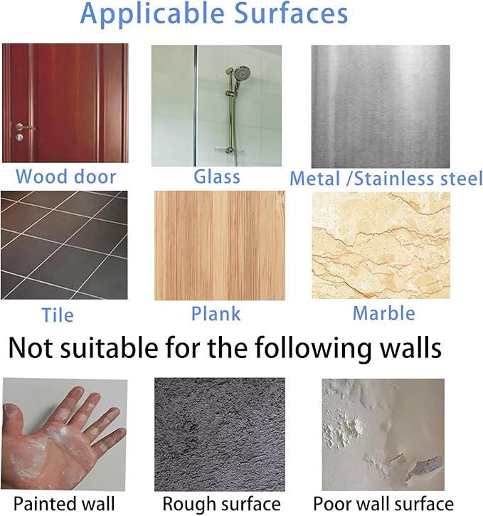 COLOGO 100 Pack Adhesive Hooks 24lb(Max) Heavy Duty Self Adhesive Hooks, Transparent Reusable Seamless Adhesive Wall Hooks for Kitchens, Bathroom, Office