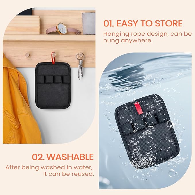 2 Pcs Pet Hair Removal Glove for Dogs & Cats, Electrostatic Pet Hair Gloves, Reusable Pet Hair Remover Glove, Washable Animal Fur Removal Tool for Couch, Carpet, Car Seat, Clothing