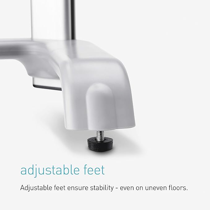 simplehuman Corner Shower Caddy, Stainless Steel and Anodized Aluminum