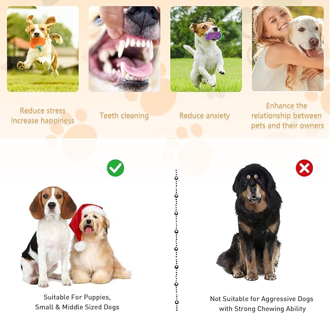 Squeaky Dog Toys, 15Pcs Small Plush Puppy Toy, Dog Toys to Keep Them Busy, Interactive Squeak Stuffed Toys for Small Medium Dogs with Basket, Reduce Boredom and Teeth Cleaning