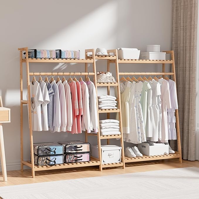 5PACK Clear Zippered Storage Bags for Clothes, 22L Closet Organizers Bag, and Blanket Storage Bags for Bedding, Linen, Blankets, Comforters, Clothing & Toys (Black)