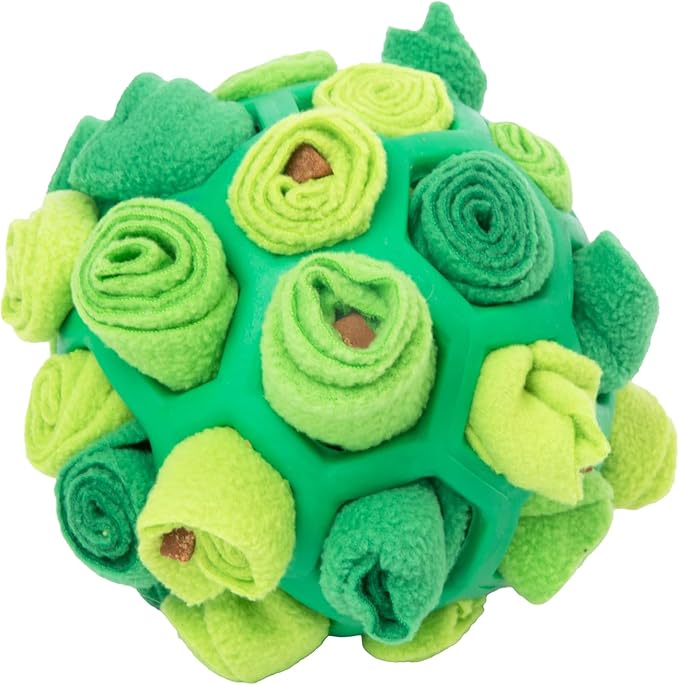 Reggie Forager Ball for Dogs | Interactive Treat Dispensing Toy for Mental Stimulation | Reduces Boredom, Stress & Hyperactivity | Enrichment Ball for All Dog Breeds & Sizes | Durable & Washable