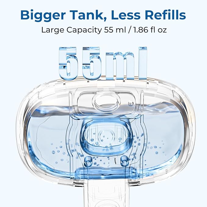 Pecute Self-Cleaning Pet Steam Brush Blue