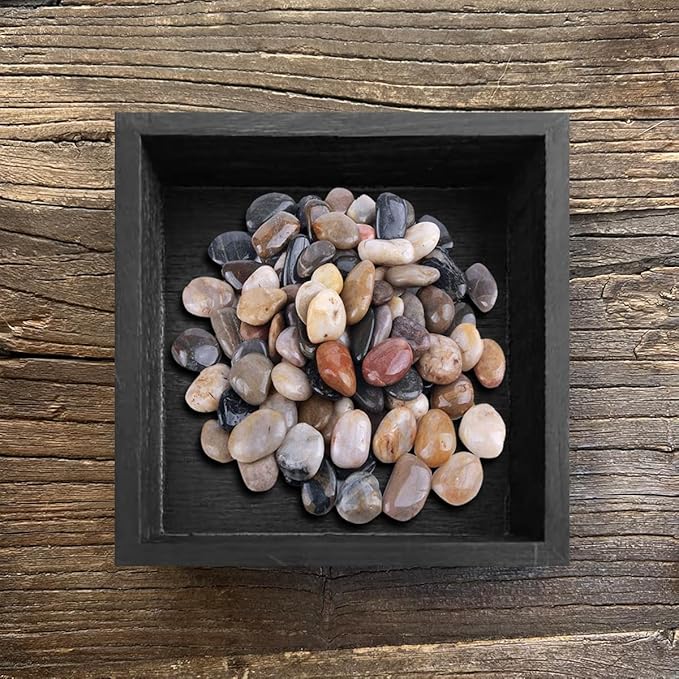 Difference Maker Definition Wooden Box Sign, Rustic Inspirational Home Office Decor, 5 x 5 Inches, Black, Square