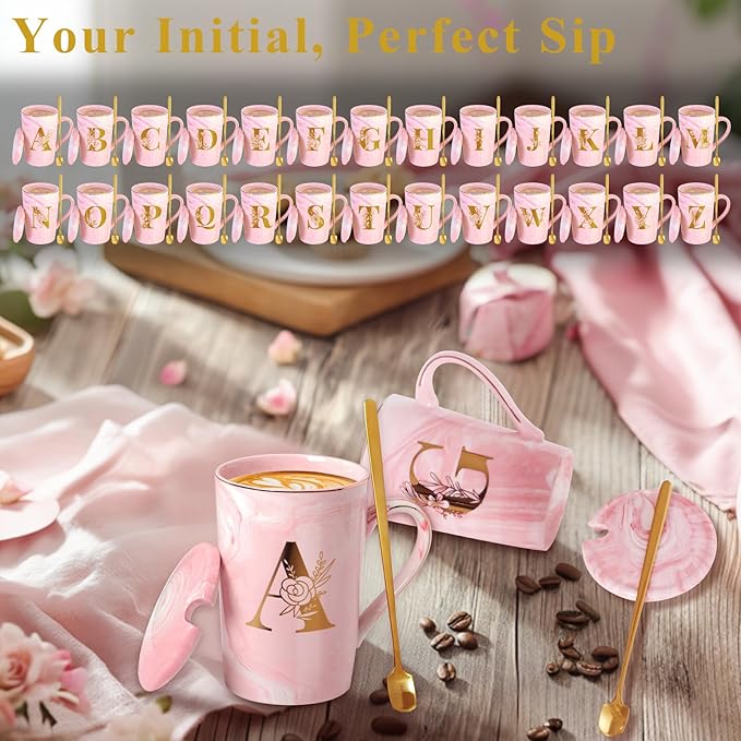 Personalized Ceramic Coffee Mug with Lid Tea Cup Women Female Teacher Gifts for Birthday Christmas Holiday Xmas Personalized Unique Custom Inexpensive Present Im Sorry You Are My Sunshine,X