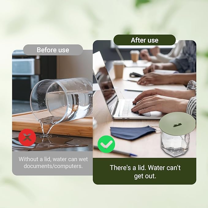 Silicone Lids for Cups, 3Pcs Anti-dust Airtight Seal Lid for Mugs, Colored Universal Cup Lids, Silicone Cups Covers, Reusable Mug Cover for Coffee, Tea Cup and Mugs(3 color)