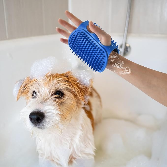 AstraLoom Pet Hair Removal Glove for Cats & Dogs,Reusable Electrostatic Pet Hair Remover Tool for Furniture, Carpet, Clothing, Car Seat (1PCS)