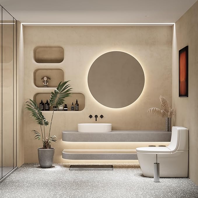 Toilet Brush and Holder,Stainless Steel Toilet Brushes for Bathroom with Holder 2pack Brushed Nickel