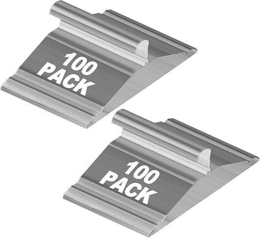 200 Pack Bulk Metal Clothes Hangers, Heavy Duty Wire Coat Hangers, Non-Slip, Ultra Thin Space Saving Hangers for Closet, Shirts, Suits, Pants, 16 Inch