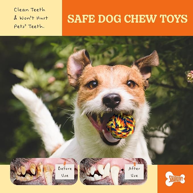 Puppy Teething Toys for Small Dogs, 5 Pack Cotton Puppy Dog Rope Toy for Small Dogs, Durable Dog Chew Toys for Aggressive Chewers Small Breed, Interactive Tug of War Puppy Toys to Keep Them Busy