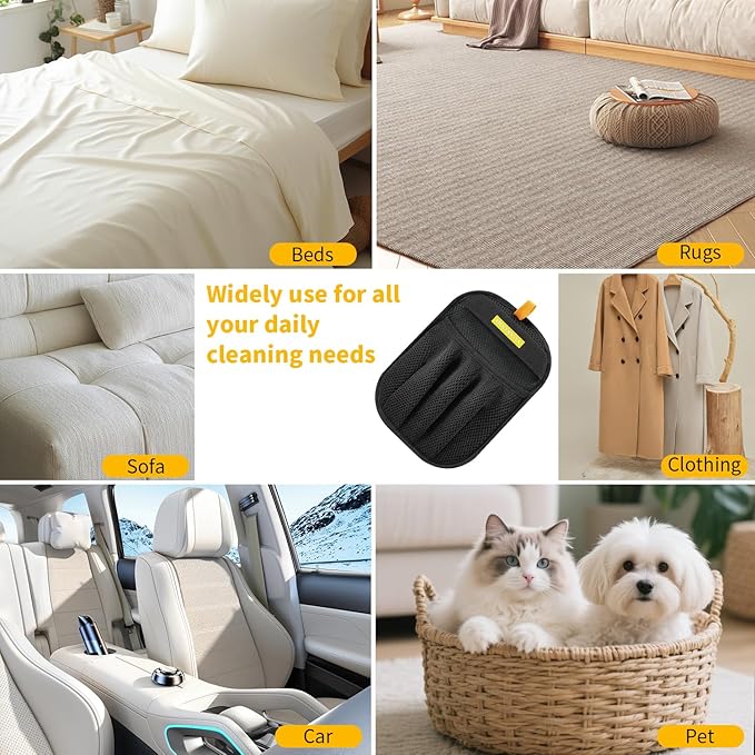 Pet Hair Removal Glove for Cats & Dogs, Upgraded Five-Finger Electrostatic Pet Hair Gloves, Reusable Magic Brush Pet Hair Remover Tool for Couch, Carpet, Car Seat(1 PCS)