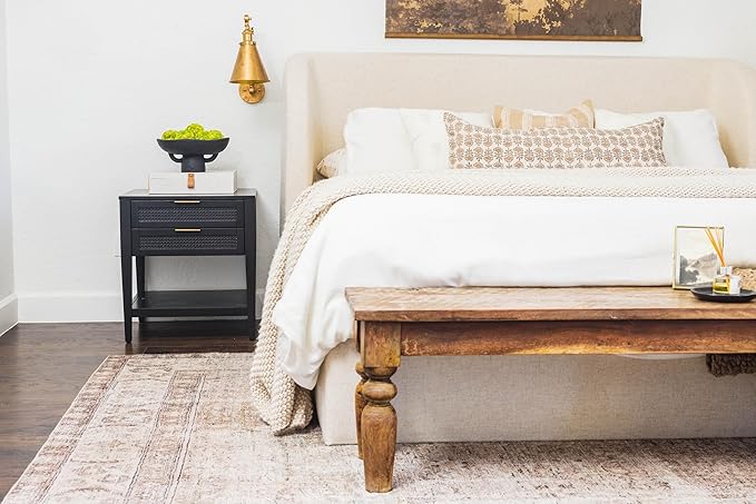 Balls and Pedestal Bowl Set Textured Black Ceramic Decorative Bowl with Succulent Balls for Counter Top, Farmhouse Table Centerpiece, Living Room, Kitchen Decor