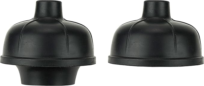 SteadMax Heavy Duty Toilet Plunger, Commercial Grade Double Thrust Force Rubber Cup with Wood Handle, 2 Pack (22")