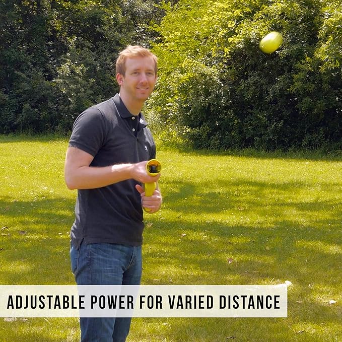 Hyper Pet MINI K9 Kannon Dog Ball Thrower Launcher for Dogs (Small Breeds Up To 20 Pounds), Includes One Hyper Pet 2 Inch Tennis Ball