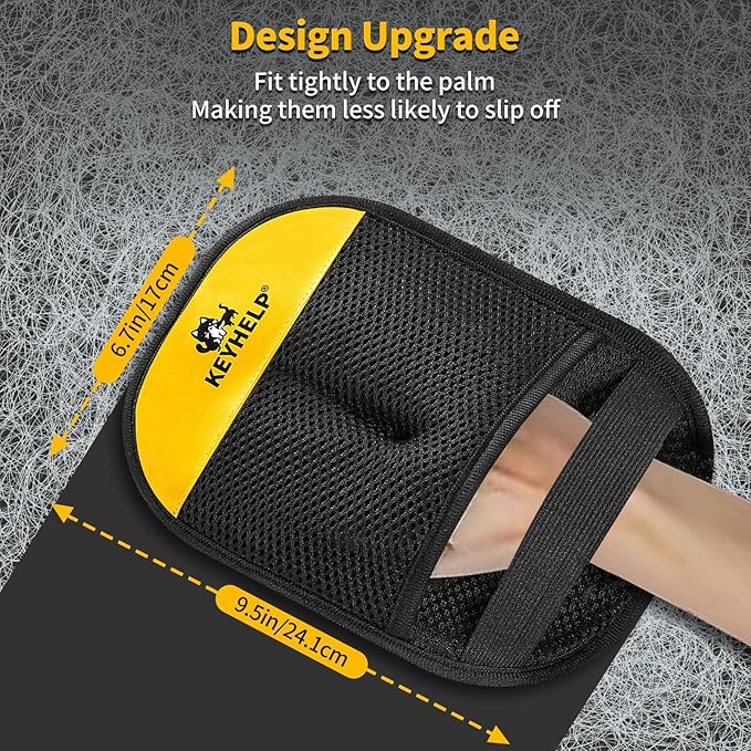 2PCS Pet Hair Removal Glove for Dogs & Cats, Newly Upgraded Reusable Electrostatic Pet Hair Gloves, Pet Hair Remover Tool for Clothing, Couch, Bed, Carpet, Car Seat